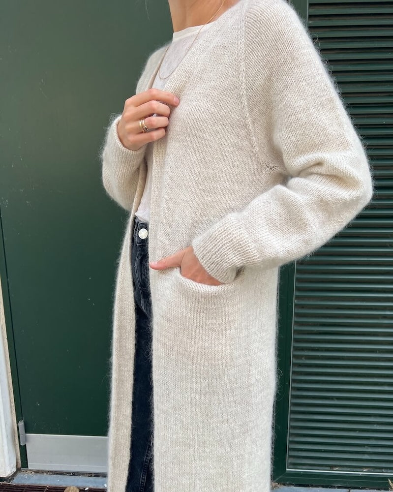 Petiteknit, Kein Schnickschnack Cardigan, natur, 5