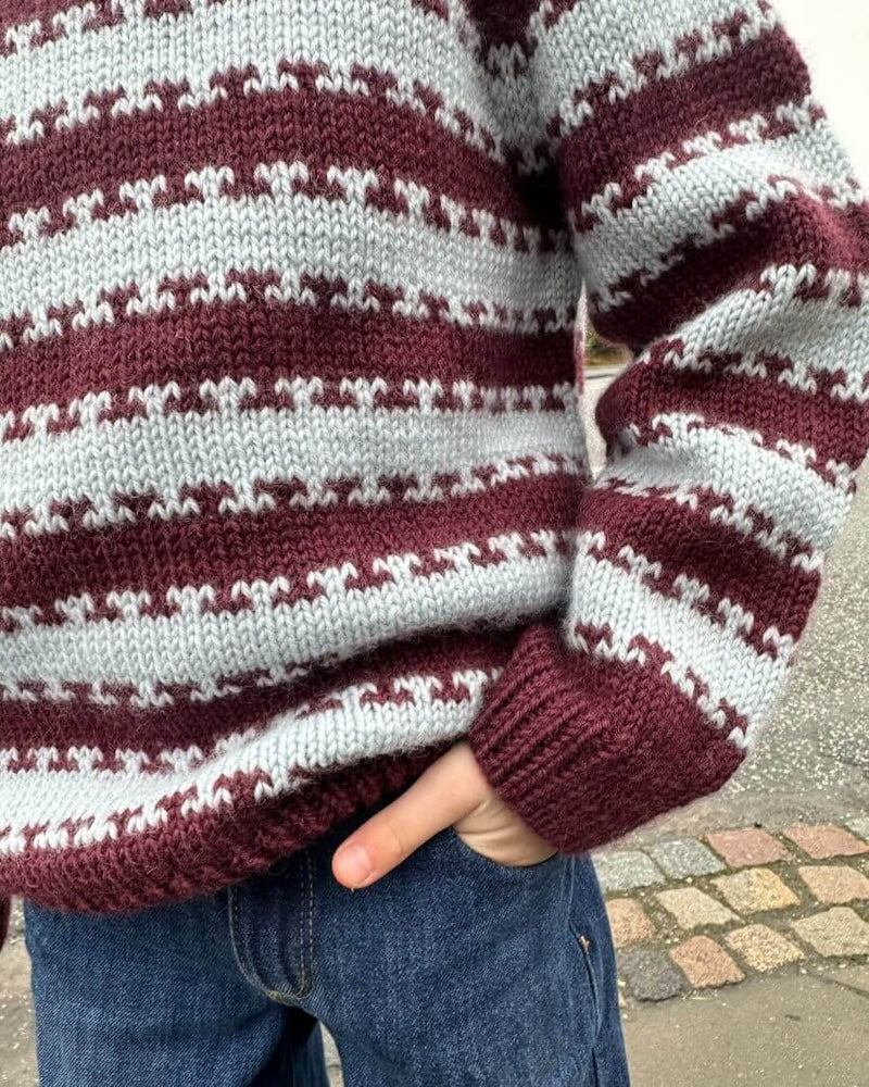 PetiteKnit Key Sweater Kids mit Peer Gynt von Sandnes Garn 3