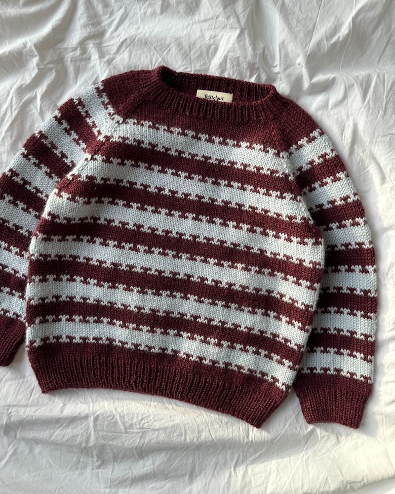 PetiteKnit Key Sweater Kids mit Peer Gynt von Sandnes Garn 4