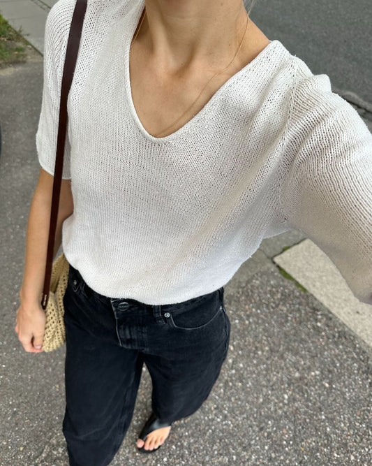 PetiteKnit Kumulus Tee mit Pure Silk von Knitting for Olive 1