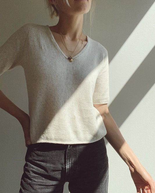 PetiteKnit Kumulus Tee mit Pure Silk von Knitting for Olive 5