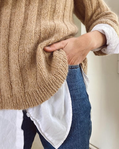 Vertical Stripes Sweater | lang und weich aus Sunday und Tynn Silk Mohair von Sandnes Garn