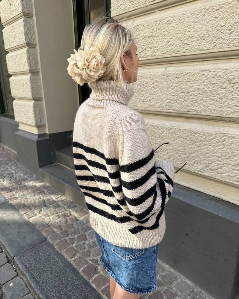 PetiteKnit, Lyon Sweater Chunky Edition, Anleitung, Rückseite