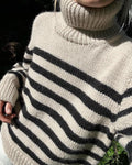 PetiteKnit, Lyon Sweater Chunky Edition, Anleitung, Detail Streifen