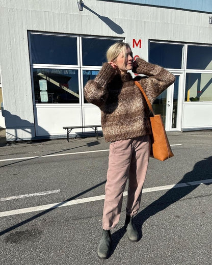 Marble Sweater | super kuschelwarm aus Kos, Alpakka Ull, Peer Gynt und Ballerina Chunky von Sandnes