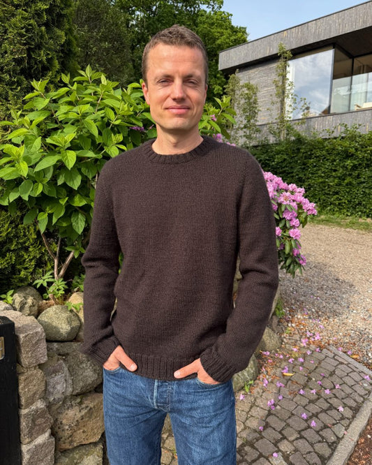 Pull Niels pour homme | classique en Peer Gynt de Sandnes Garn