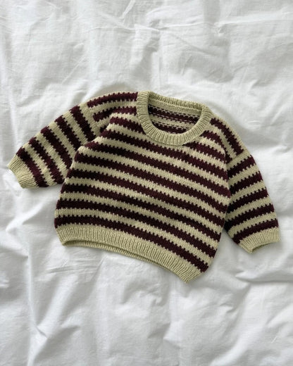 Otto Sweater Baby | gut gelaunte Streifen aus Sunday von Sandnes Garn