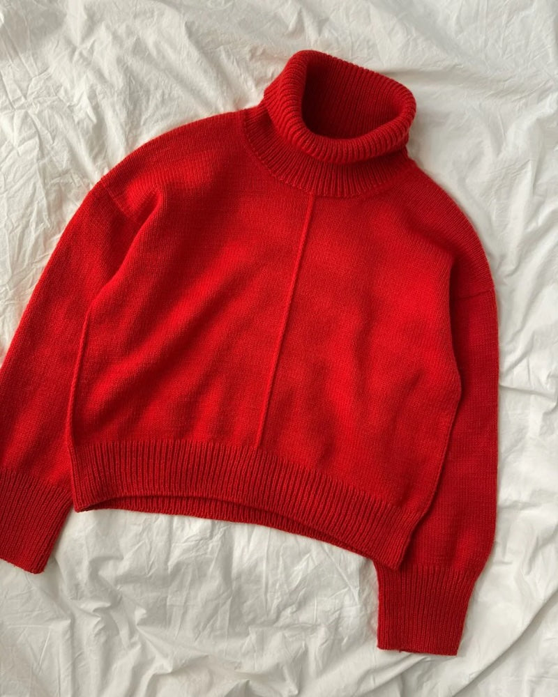 PetiteKnit Scarlet Sweater mit Double Sunday / by PetiteKnit von Sandnes Garn 3
