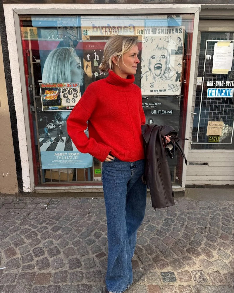 PetiteKnit Scarlet Sweater mit Double Sunday / by PetiteKnit von Sandnes Garn 4