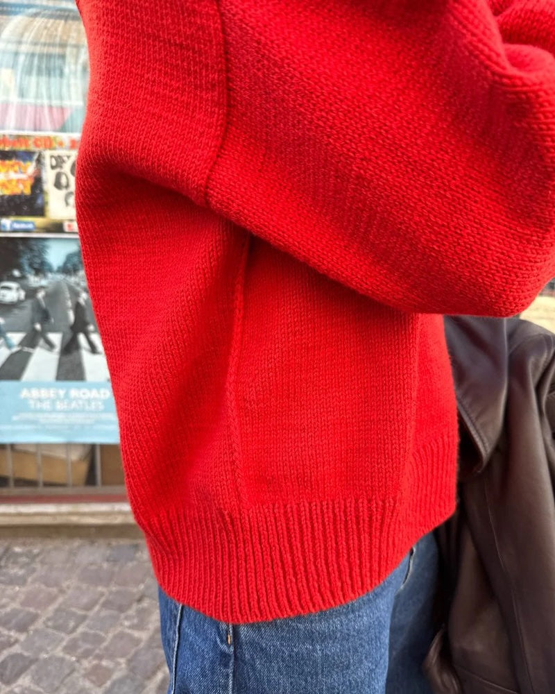 PetiteKnit Scarlet Sweater mit Double Sunday / by PetiteKnit von Sandnes Garn 5