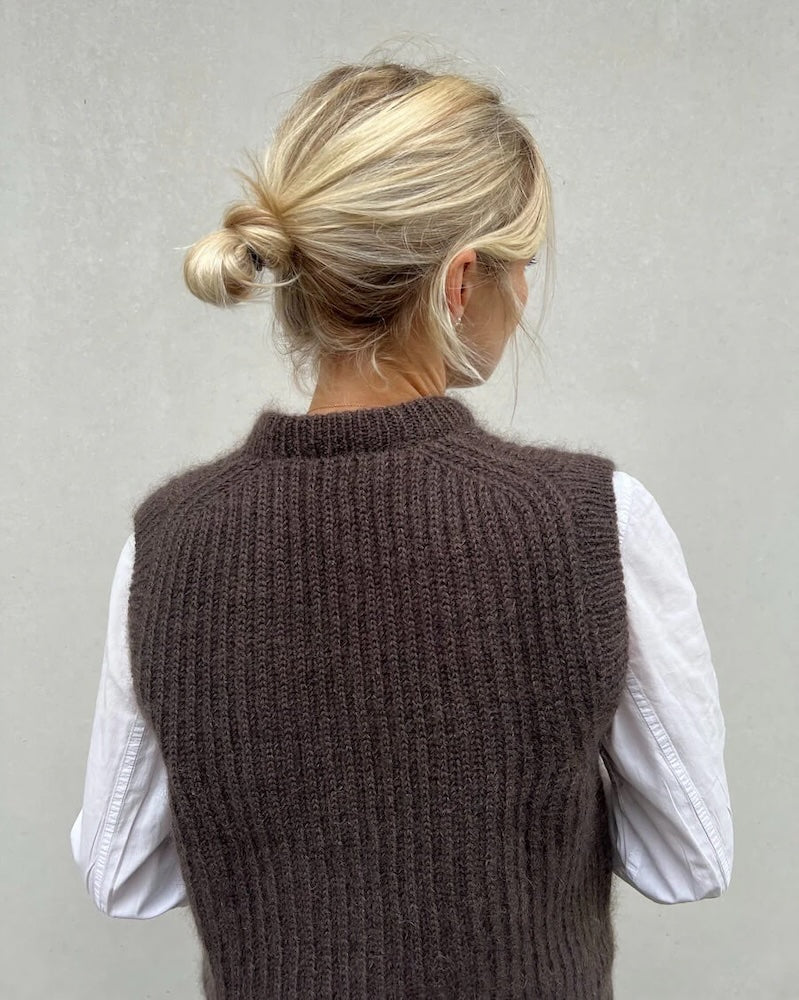 September Slipover von PetiteKnit mit Tynn Peer Gynt und Tynn Silk Mohair von Sandnes Garn 3