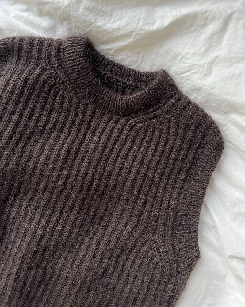 September Slipover von PetiteKnit mit Tynn Peer Gynt und Tynn Silk Mohair von Sandnes Garn 4