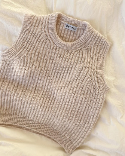 September Slipover von PetiteKnit mit Tynn Peer Gynt und Tynn Silk Mohair von Sandnes Garn 6