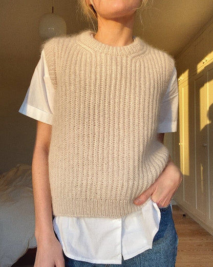 September Slipover von PetiteKnit mit Tynn Peer Gynt und Tynn Silk Mohair von Sandnes Garn 7