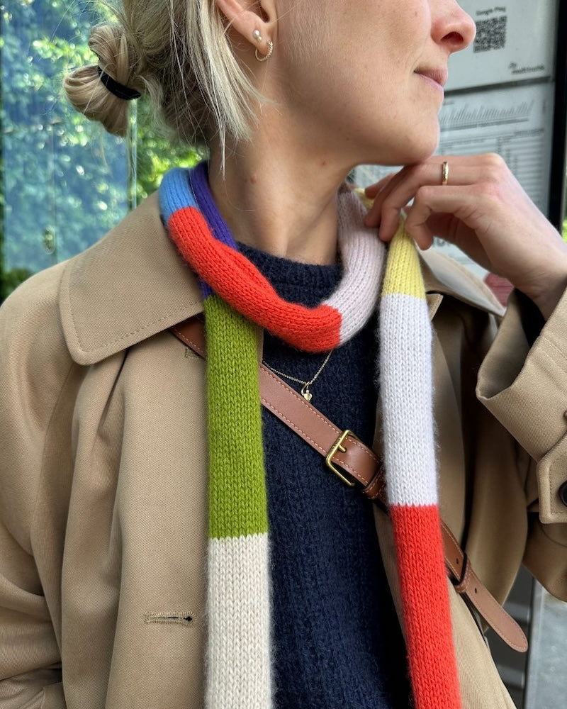 Sister Scarf Petiteknit mit Gratisanleitung Alpakka Edition mit Alpakka von Sandnes Garn 4