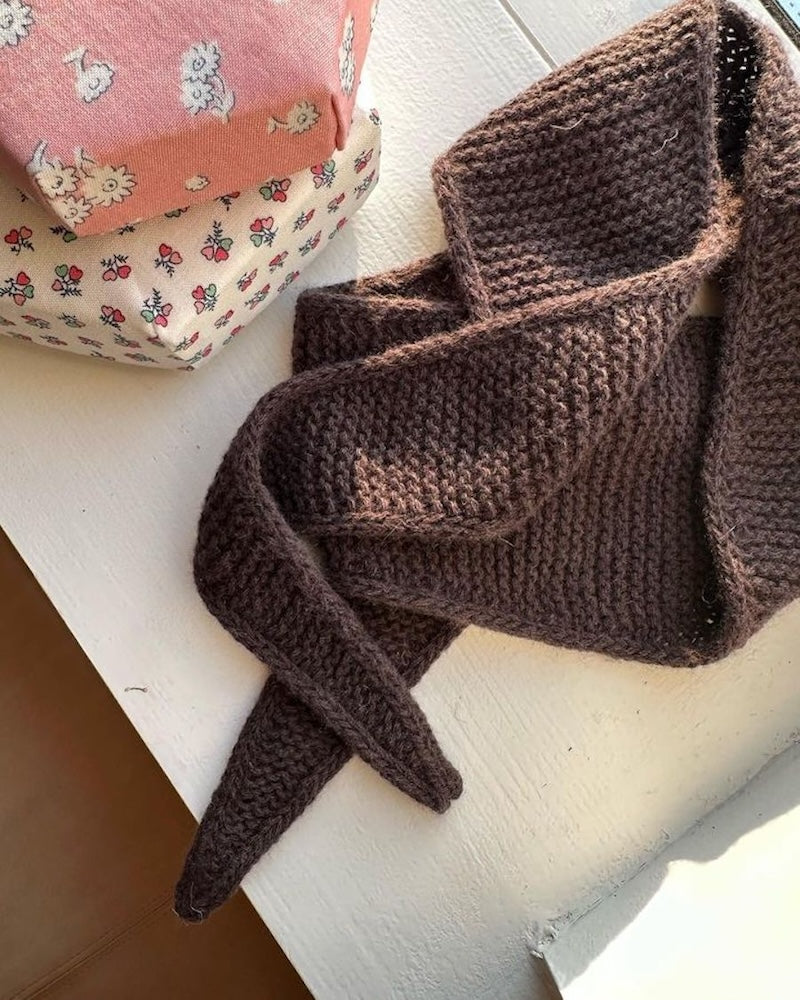 PetiteKnit Sophie Scarf mit Cardiff Cashmere Classic 9