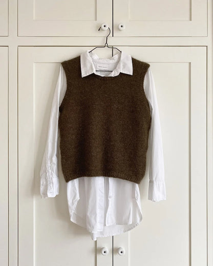 PetiteKnit Stockholm Pullunder mit Sunday und Tynn Silk Mohair von Sandnes Garn 2