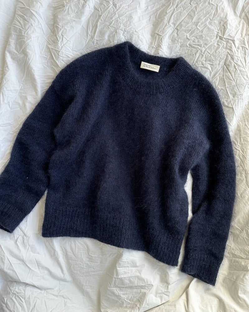 PetiteKnit Stockholm Sweater mit Tynn Silk Mohair von Sandnes Garn 6