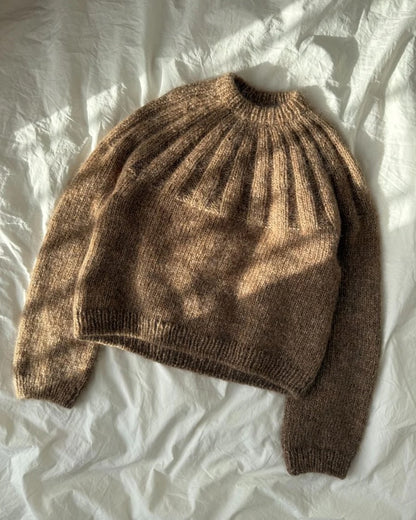 Sunday Sweater | kuschelweicher Pullover mit Kos und Tynn Silk Mohair von Sandnes Garn