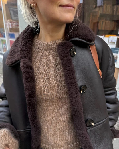 Sunday Sweater | kuschelweicher Pullover mit Kos und Tynn Silk Mohair von Sandnes Garn