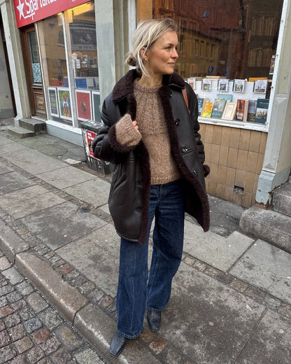 Sunday Sweater | kuschelweicher Pullover mit Kos und Tynn Silk Mohair von Sandnes Garn