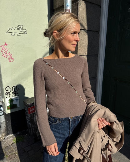 PetiteKnit Valerie Blouse mit Cashmere von Sandnes Garn 1