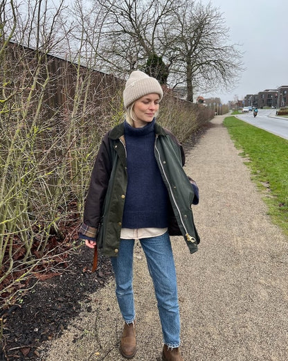 Chapeau de week-end - doux et câlin | Le plus beau chapeau à motif côtelé avec Cashmere Charis de Pascuali 