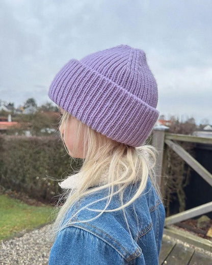 Chapeau de week-end - doux et câlin | Le plus beau chapeau à motif côtelé avec Cashmere Charis de Pascuali 