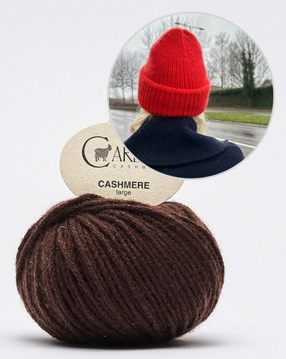 Weekend Mütze | unglaublich weich aus Cashmere Large von Cardiff