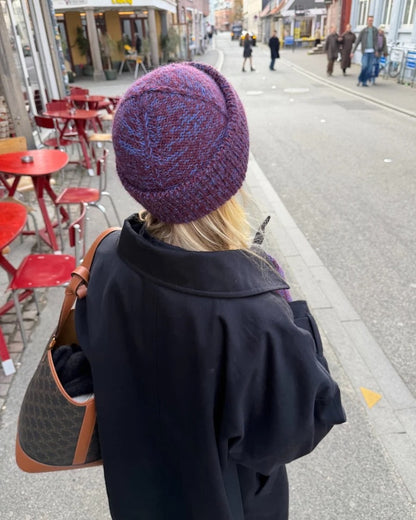 Ensemble Yoko | magnifique bonnet avec des moufles assorties en laine d’alpaga et fil d’alpaga de Sandnes Garn