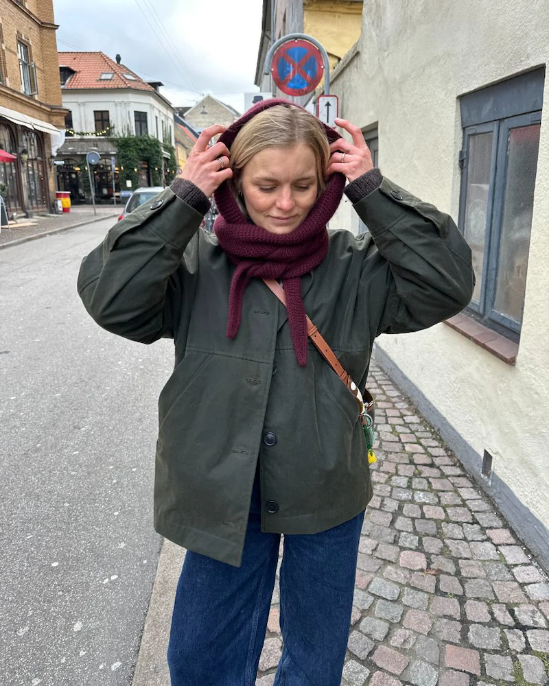 PetiteKnit Sophie Hood mit Cashmere Charis von Pascuali 3