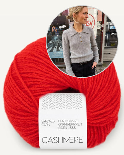 Petra Polo | mühelos elegant aus Cashmere von Sandnes Garn
