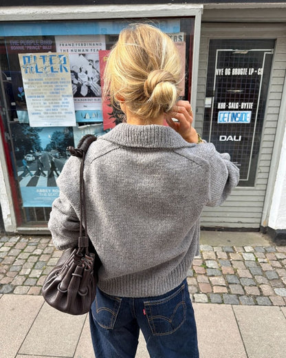 Petra Jacket | elegant warme Jacke aus Heavy Merino von Knitting for Olive