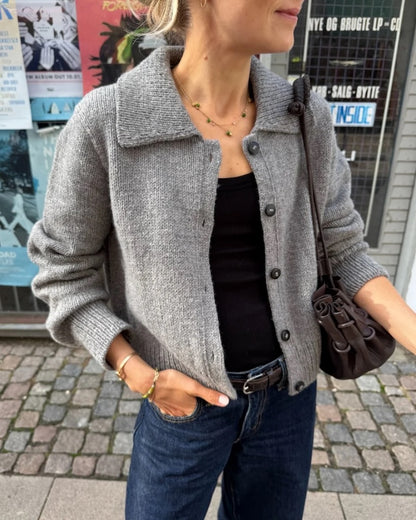 Petra Jacket | elegant warme Jacke aus Heavy Merino von Knitting for Olive