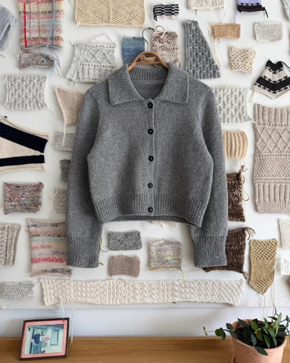 Petra Jacket | elegant warme Jacke aus Heavy Merino von Knitting for Olive