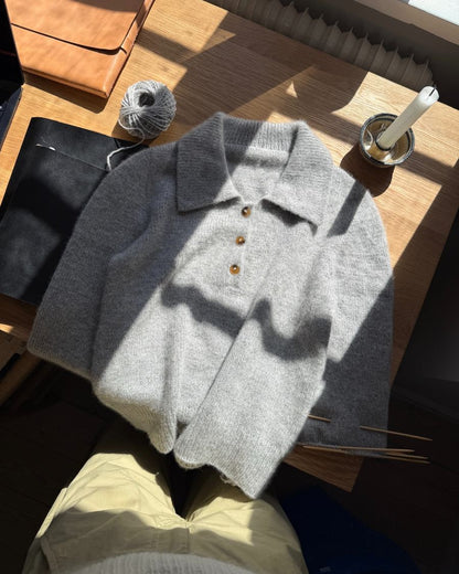 Petra Polo | mühelos elegant aus Cashmere von Sandnes Garn