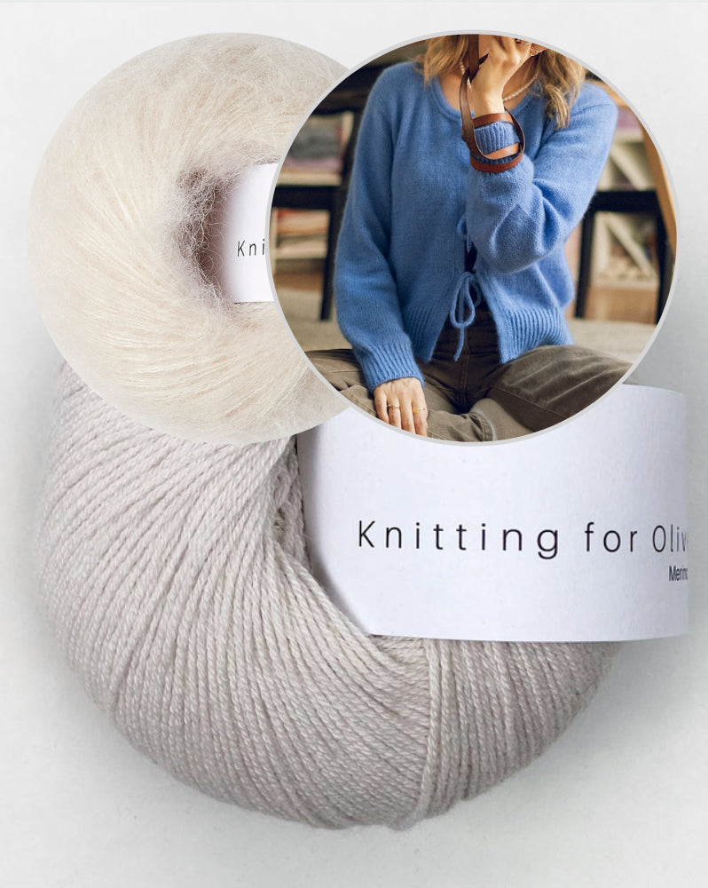 Kutovakika Picnic Cardigan mit Merino und Soft Silk Mohair von Knitting for Olive 13