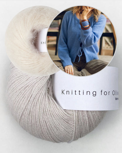 Kutovakika Picnic Cardigan mit Merino und Soft Silk Mohair von Knitting for Olive 13