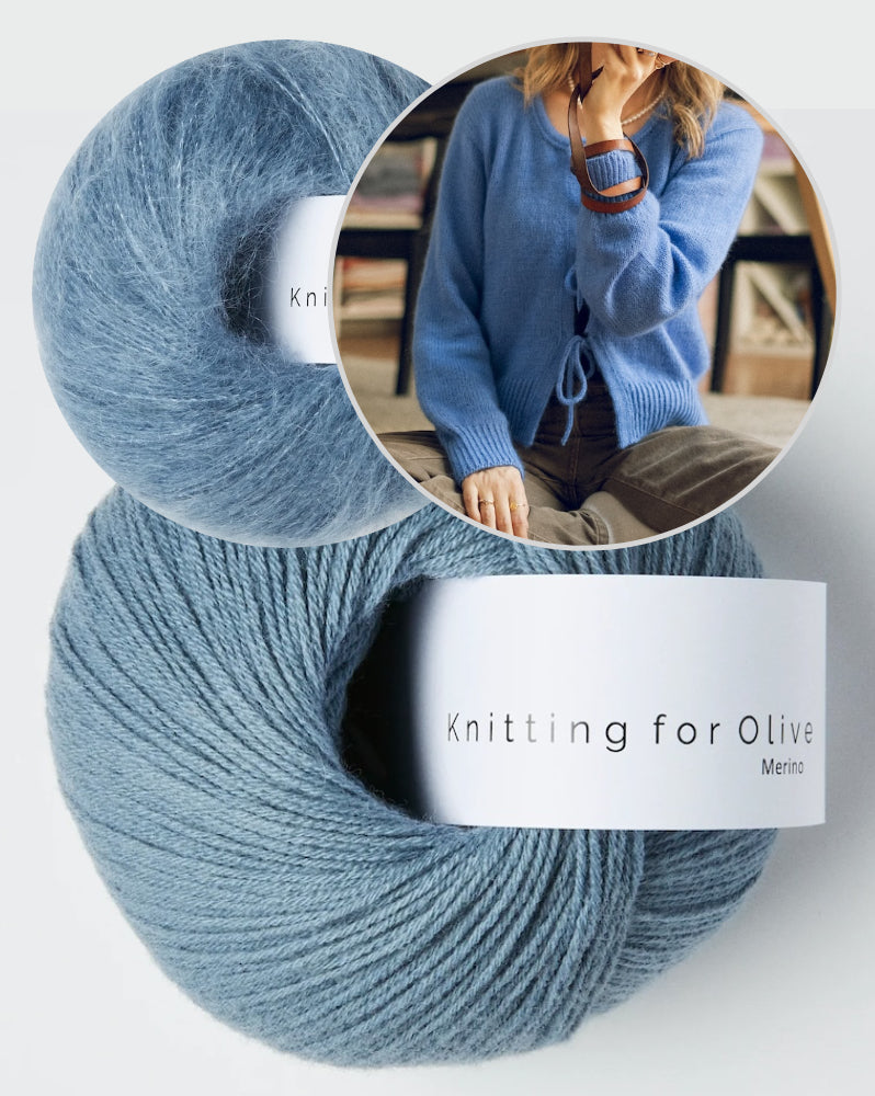 Kutovakika Picnic Cardigan mit Merino und Soft Silk Mohair von Knitting for Olive 12