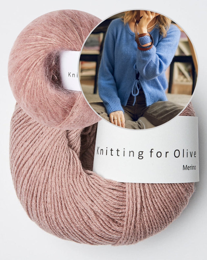 Kutovakika Picnic Cardigan mit Merino und Soft Silk Mohair von Knitting for Olive 17