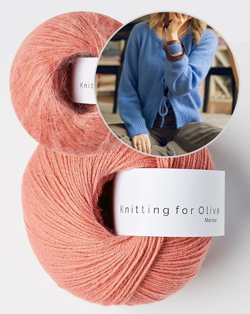Kutovakika Picnic Cardigan mit Merino und Soft Silk Mohair von Knitting for Olive 19