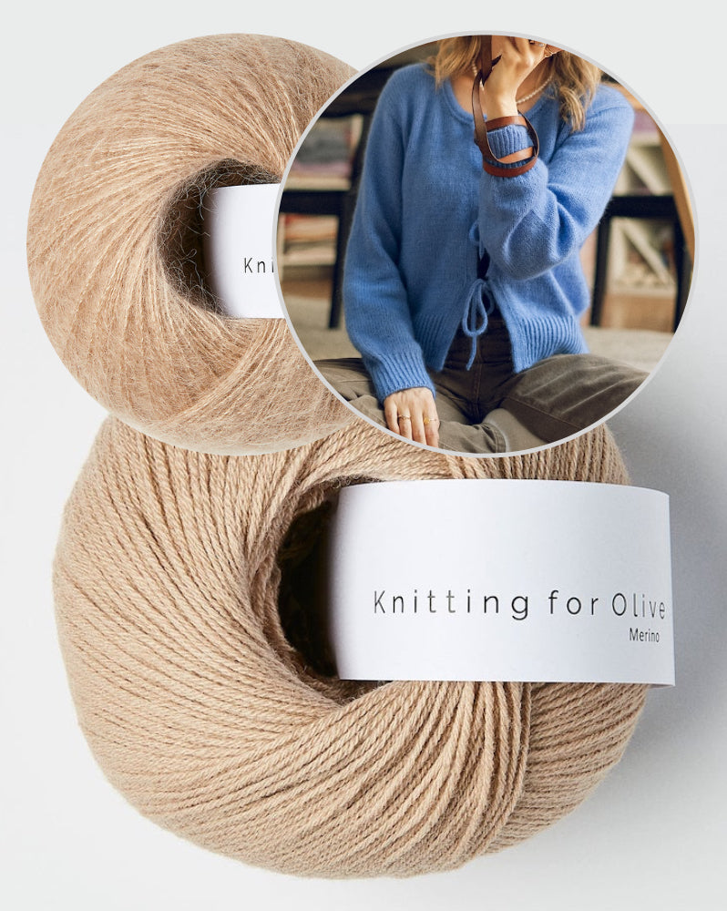 Kutovakika Picnic Cardigan mit Merino und Soft Silk Mohair von Knitting for Olive 18