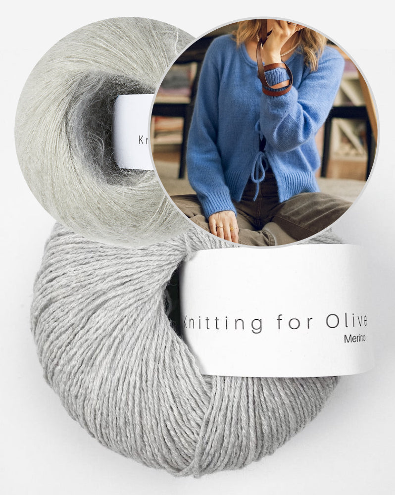 Kutovakika Picnic Cardigan mit Merino und Soft Silk Mohair von Knitting for Olive 15