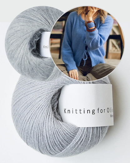 Kutovakika Picnic Cardigan mit Merino und Soft Silk Mohair von Knitting for Olive 14