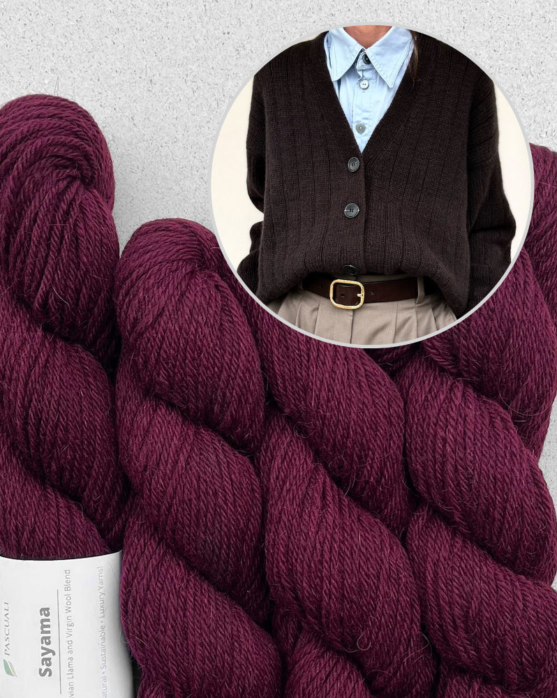Pinstripe Cardigan | klssisch schöne Jacke aus Sayama von Pascuali