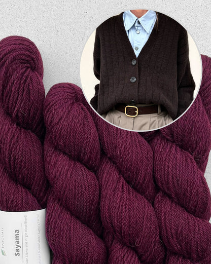 Pinstripe Cardigan | klssisch schöne Jacke aus Sayama von Pascuali