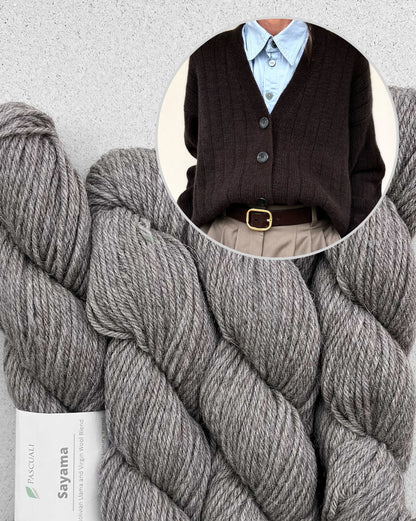 Pinstripe Cardigan | klssisch schöne Jacke aus Sayama von Pascuali