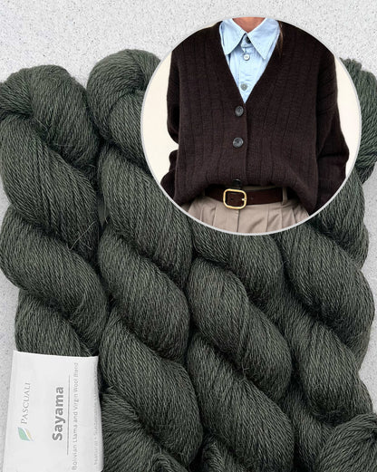 Pinstripe Cardigan | klssisch schöne Jacke aus Sayama von Pascuali