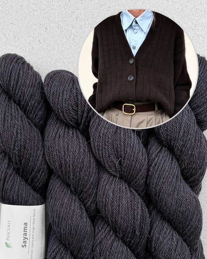 Pinstripe Cardigan | klssisch schöne Jacke aus Sayama von Pascuali