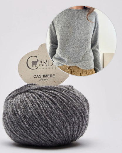 Plain Yoke Sweater Cashmere | schlicht und weich aus Classic Cashmere von Cardiff